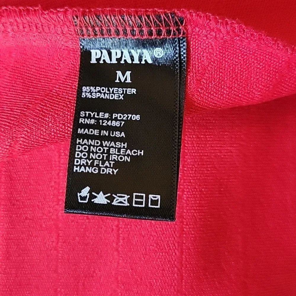 BRAND NEW PAPAYA ROUND NECK BODY-CON SLEEVELESS MINI DRESS - Picture 13 of 15